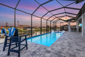 Beautiful Sunrises, Gulf Access with Dock, Heated Saltwater Pool - Villa Morning Sunshine - Roelens